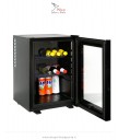 Minibar Essential Line 40 litri interno nero e porta vetro